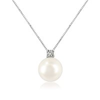 Collier Lucciole Gioielli Femme in Or blanc Perla CIO003/7 - CIO003/7